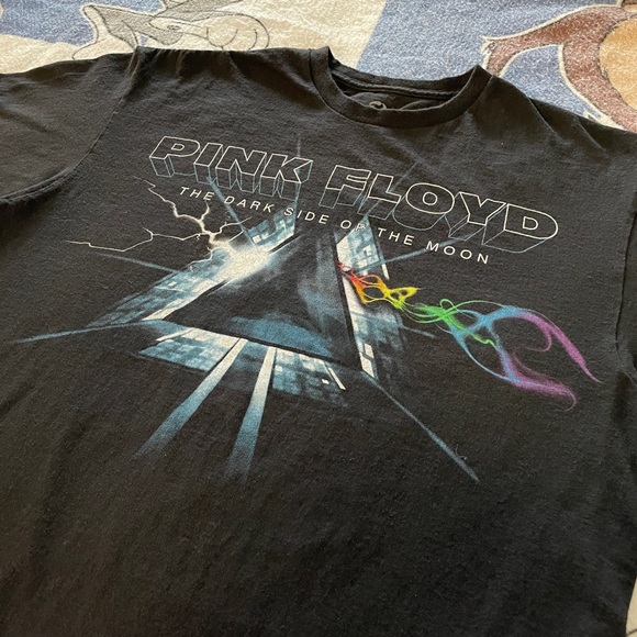 Liquid blue Pink Floyd tee - Picture 2 of 2